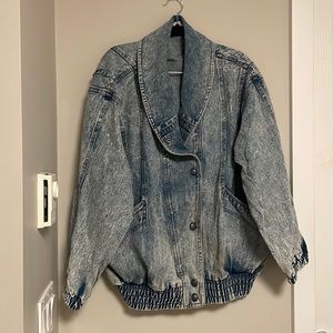Ada Paris vintage oversized blue denim jacket